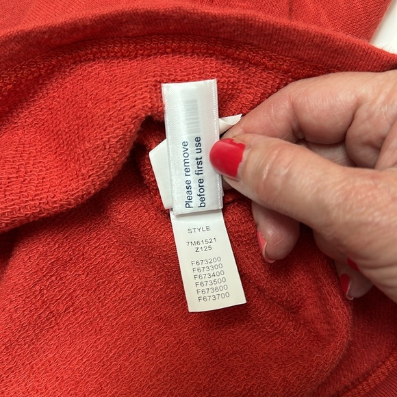 Lucky Brand dip dye polo XXL 100% Cotton Brick or Red/Orange Pocket - Picture 7 of 9